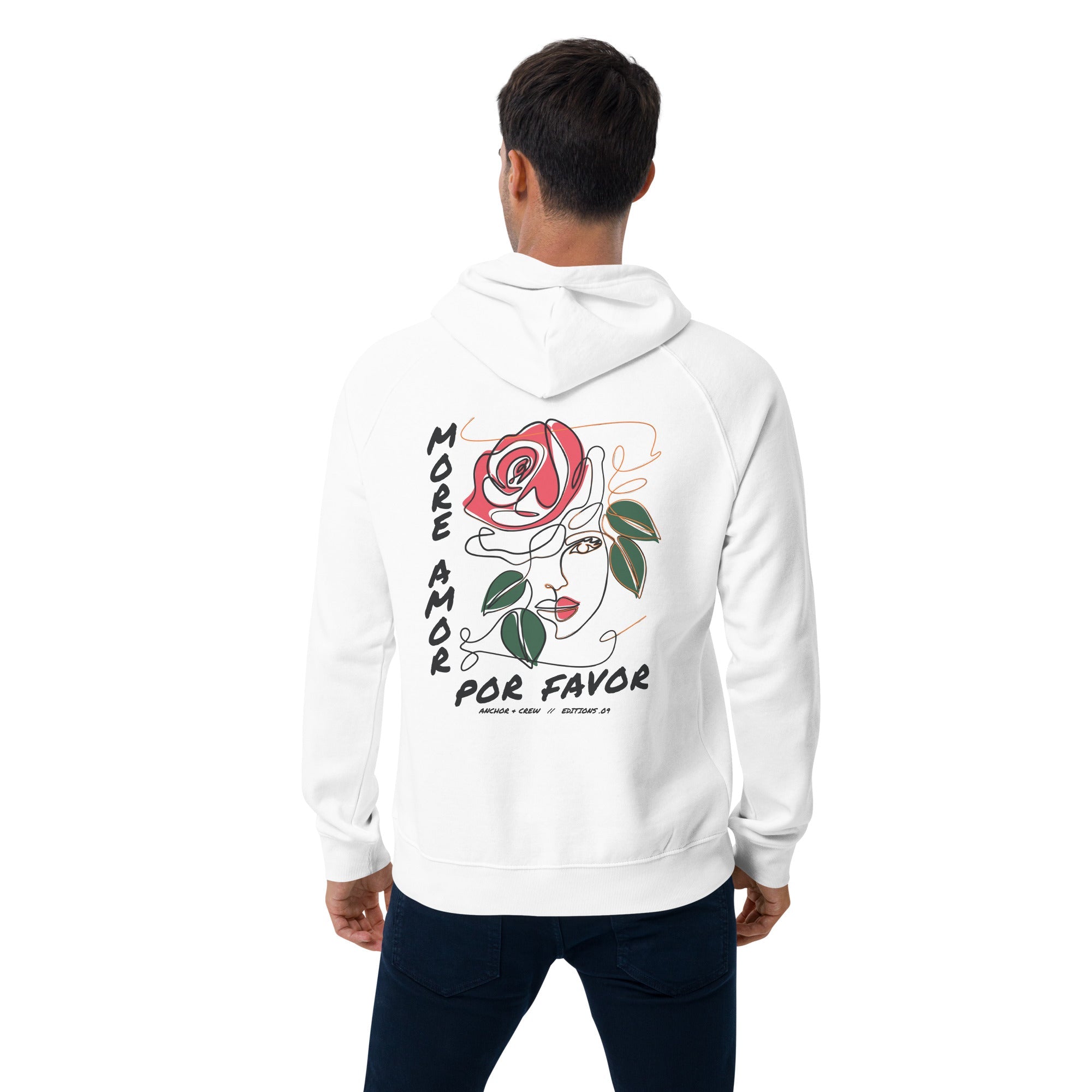 09 More Amor Por Favor EDITIONS Organic Cotton Hoodie