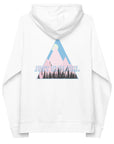 Just Explore. Seeker Organic Cotton Raglan Hoodie