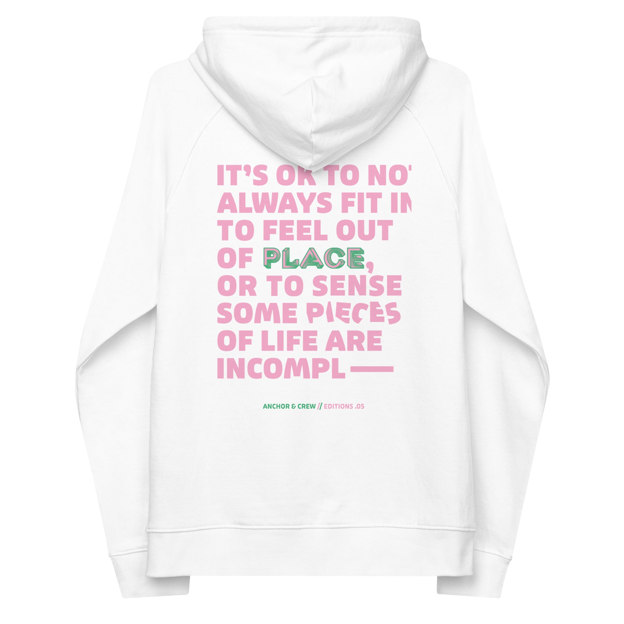 05 It's Ok EDITIONS Organic Cotton Hoodie