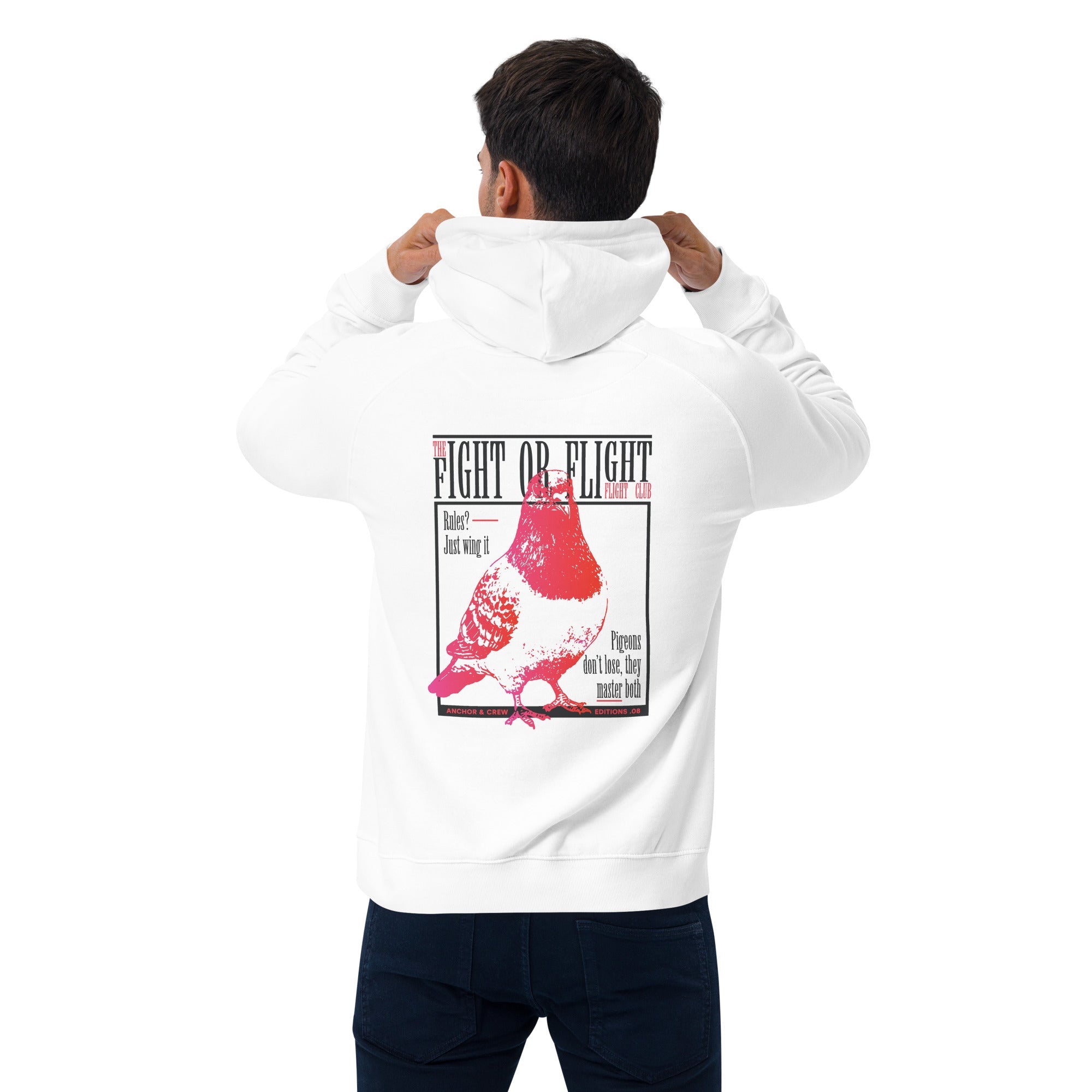 08 Fight Or Flight Club EDITIONS Organic Cotton Hoodie