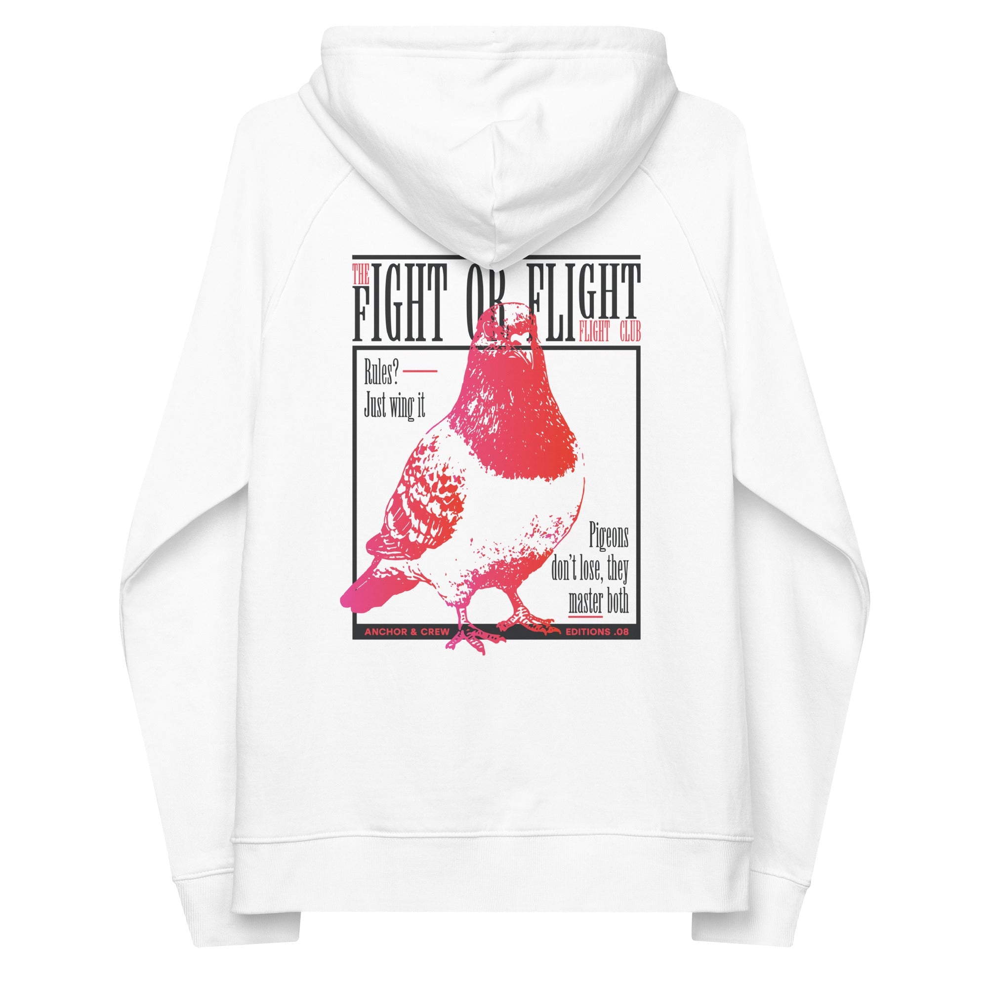 08 Fight Or Flight Club EDITIONS Organic Cotton Hoodie