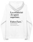 Make Art Creative Standard Organic Cotton Hoodie