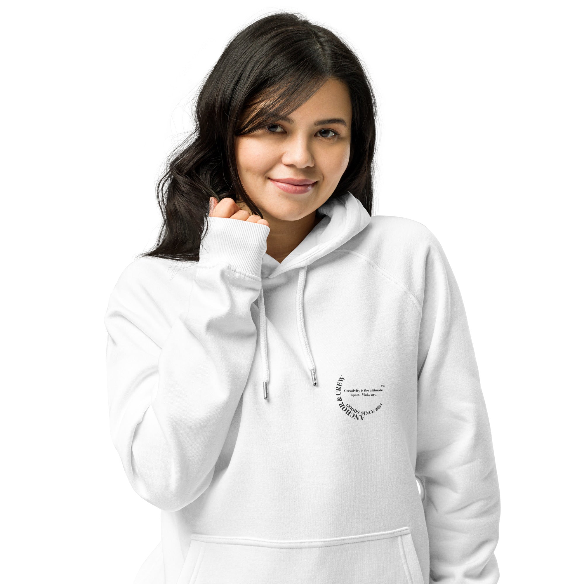 Make Art Creative Standard Organic Cotton Hoodie