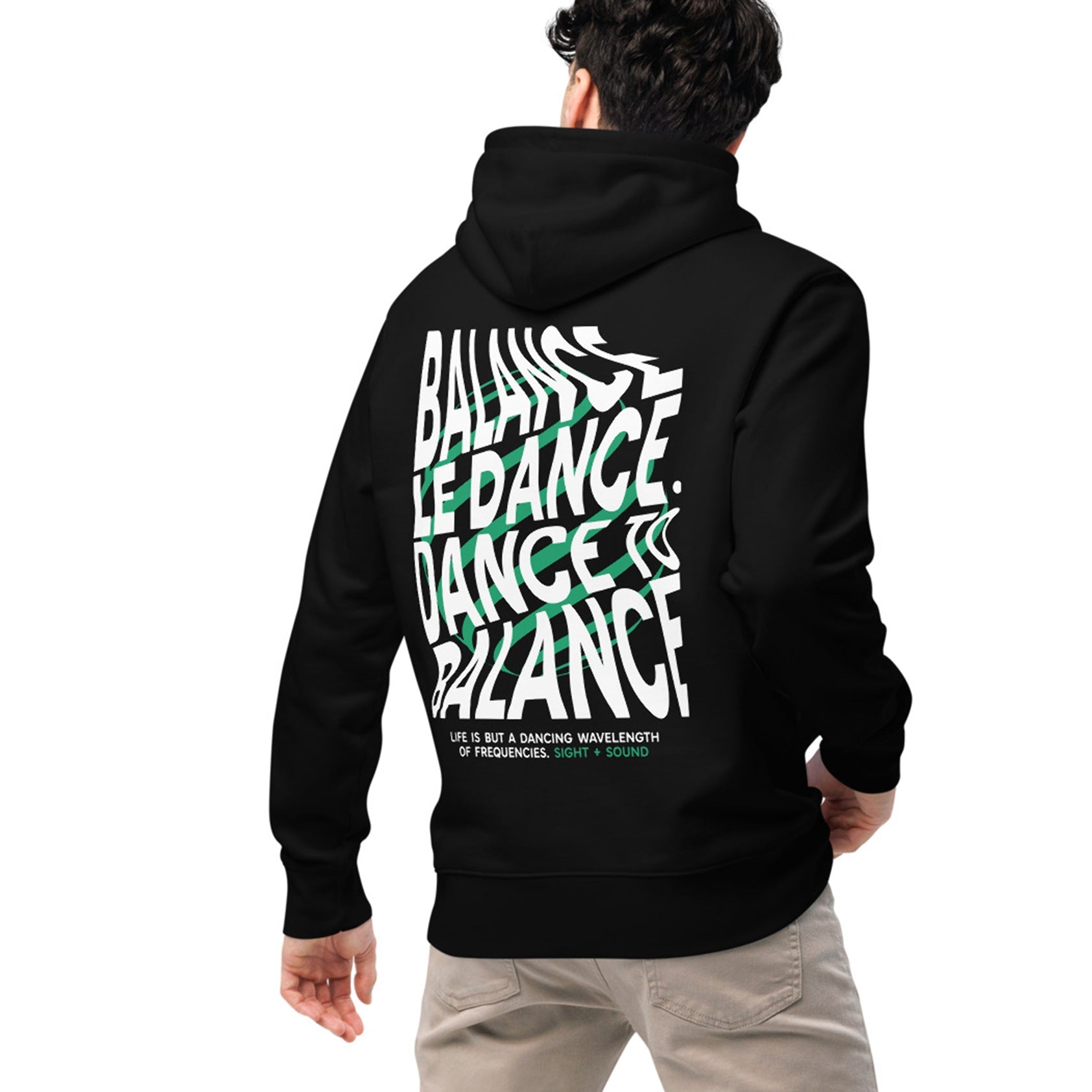 Balance Le Dance DISCO! Organic Cotton Embroidered Heavyweight Hoodie