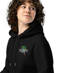 Take A Chance Have A Dance DISCO! Organic Cotton Embroidered Heavyweight Hoodie