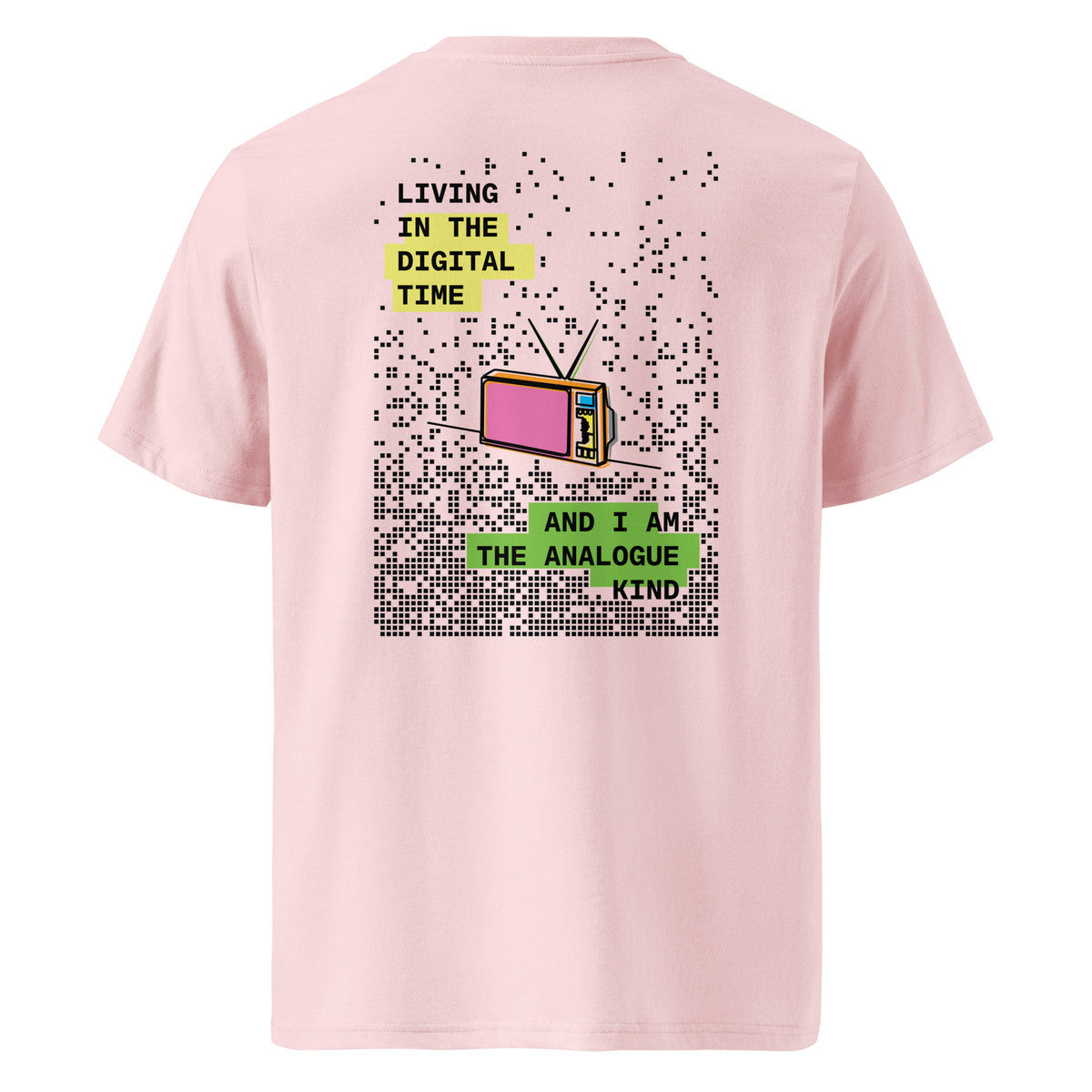 Tele Digital Time x Analogue Kind Organic Cotton T-Shirt