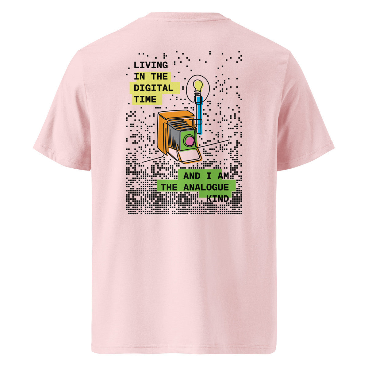 Camera Digital Time x Analogue Kind Organic Cotton T-Shirt