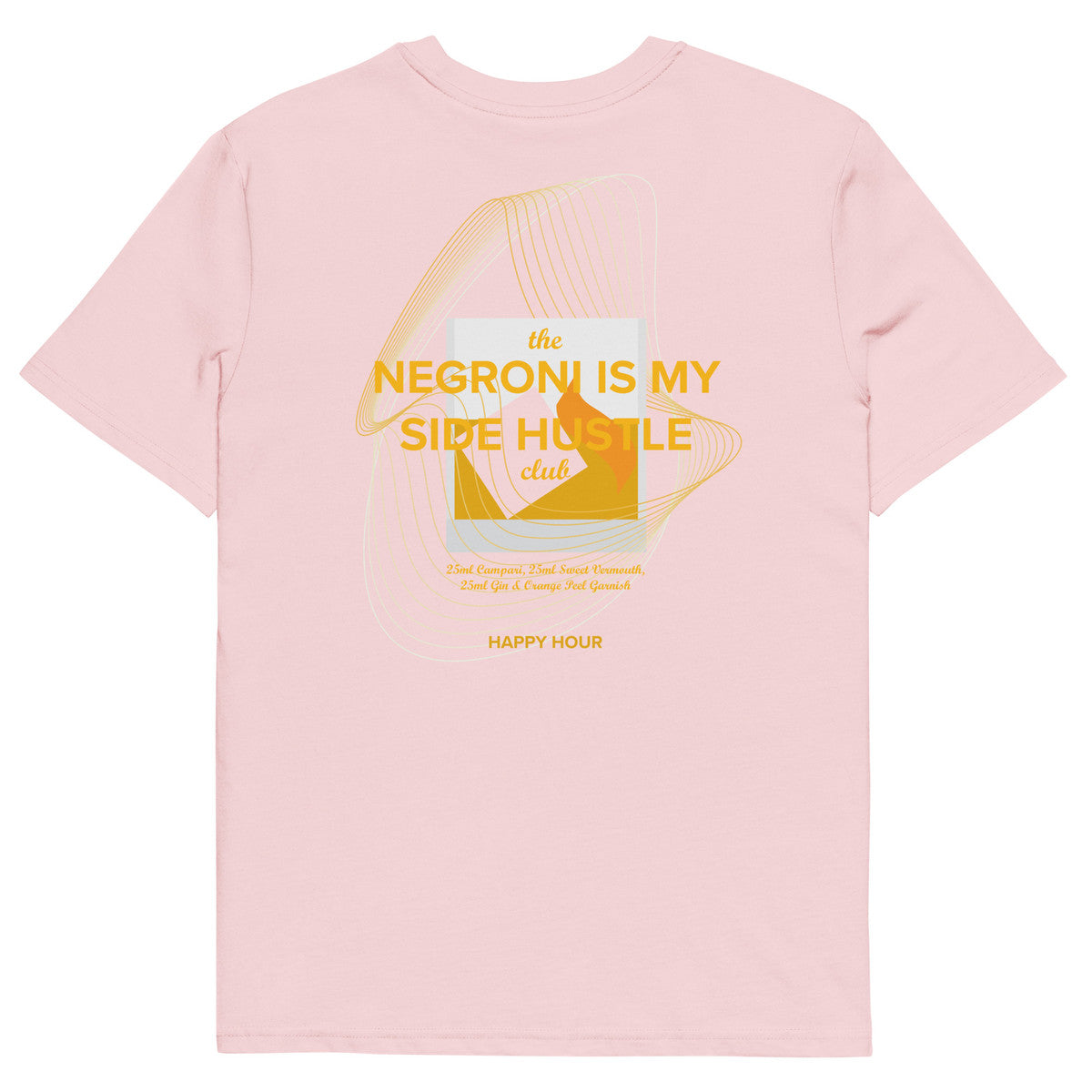 Negroni Is My Side Hustle Club Organic Cotton T-Shirt