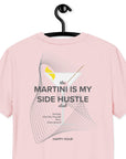 Martini Is My Side Hustle Club Organic Cotton T-Shirt