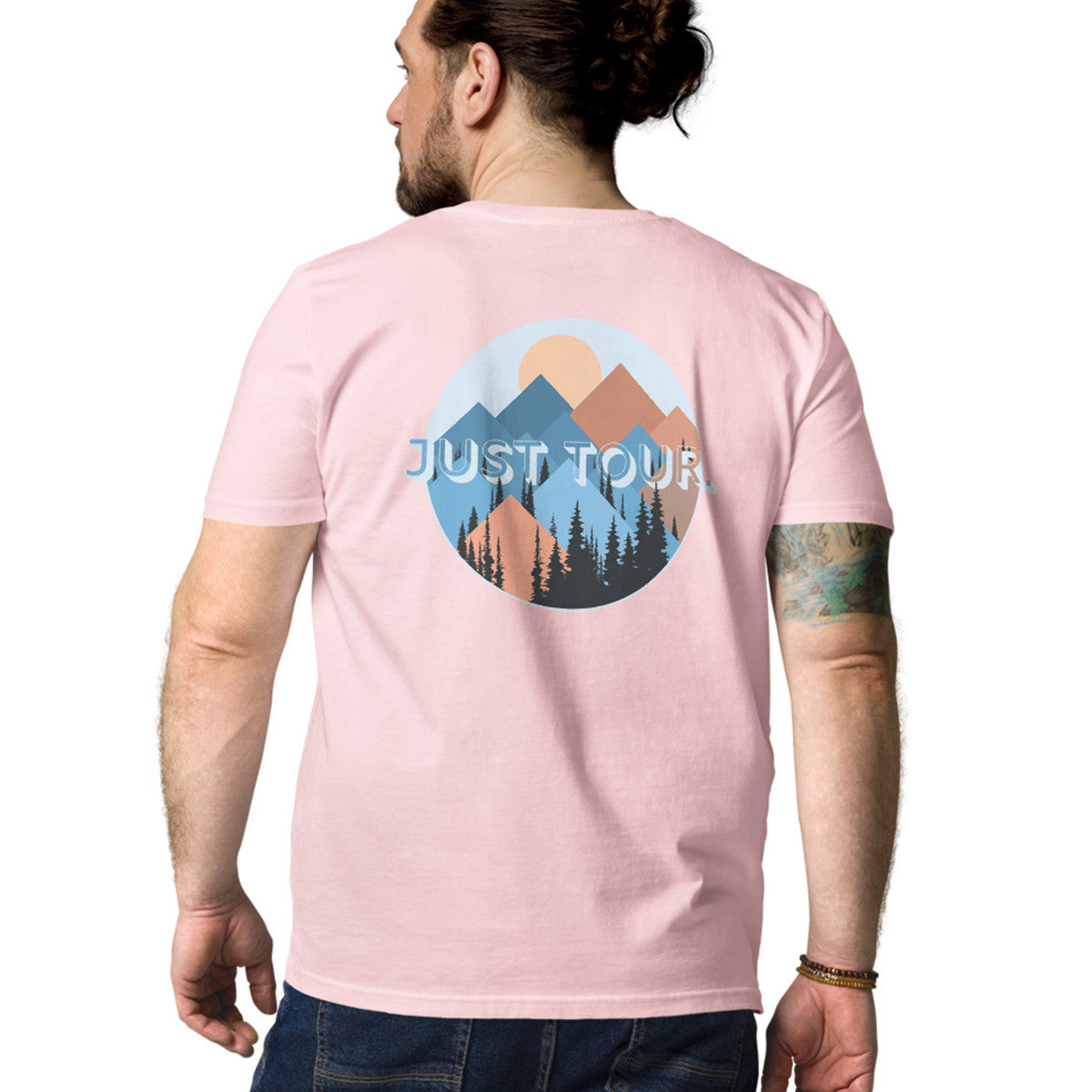 Just Tour. Seeker Organic Cotton T-Shirt