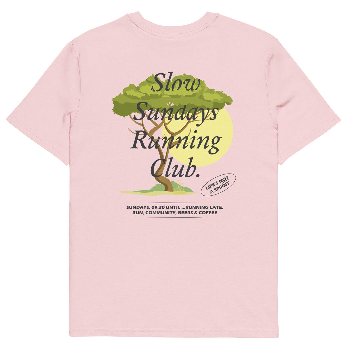 Savannah Slow Sundays Running Club Organic Cotton T-Shirt