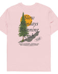 Mountain Pine Slow Sundays Running Club Organic Cotton T-Shirt