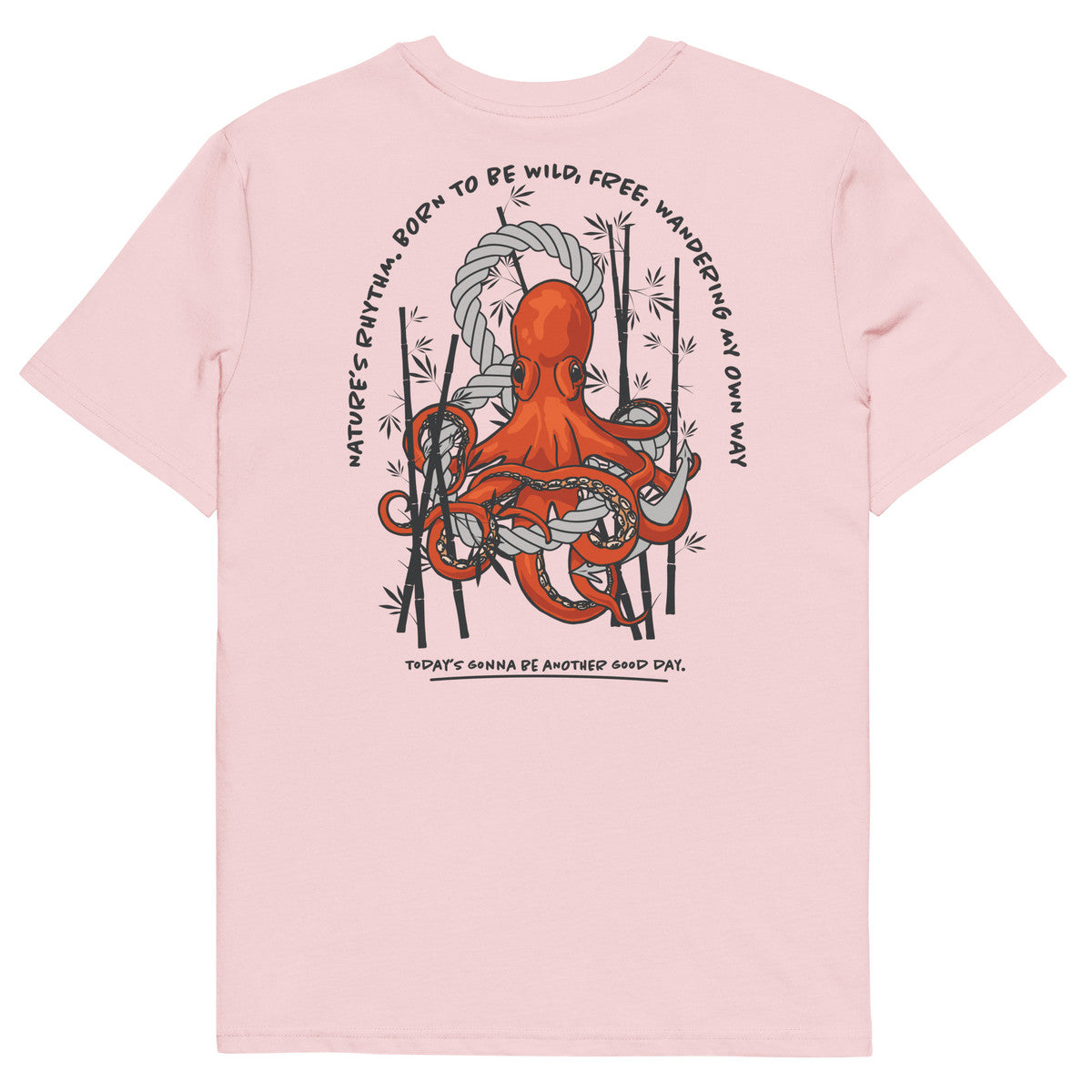 Octopus Another Good Day Organic Cotton T-Shirt
