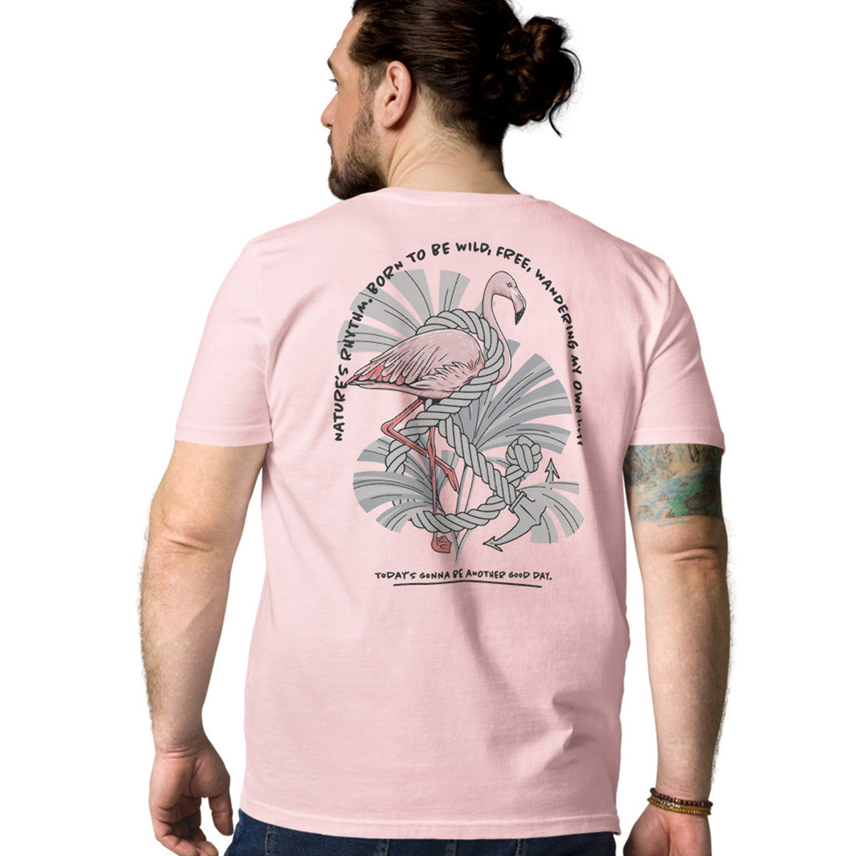 Flamingo Another Good Day Organic Cotton T-Shirt