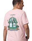 GUSTATORY Coffee & Chats Organic Cotton Embroidered T-Shirt