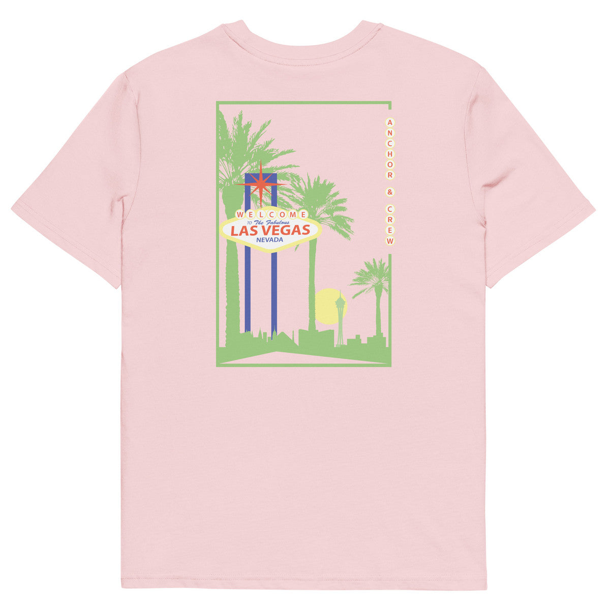 Las Vegas Landmark Organic Cotton T-Shirt