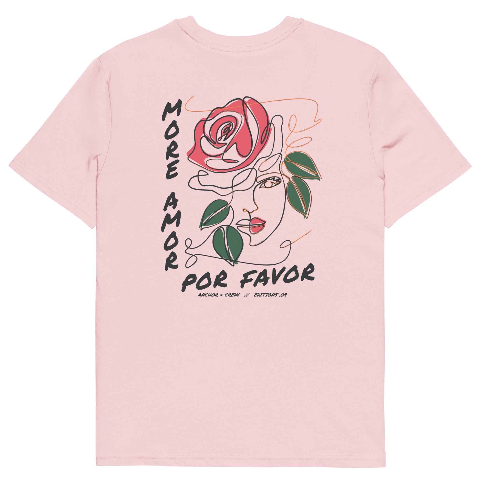 09 More Amor Por Favor EDITIONS Organic Cotton T-Shirt