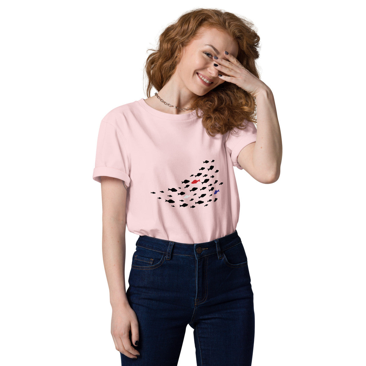 Fish Where's William Going? Organic Cotton T-Shirt