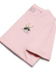 The Drummer Monkey Organic Cotton Embroidered T-Shirt