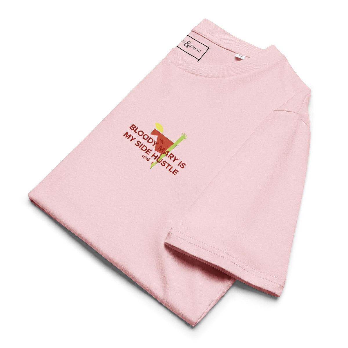 Bloody Mary Is My Side Hustle Club Organic Cotton T-Shirt