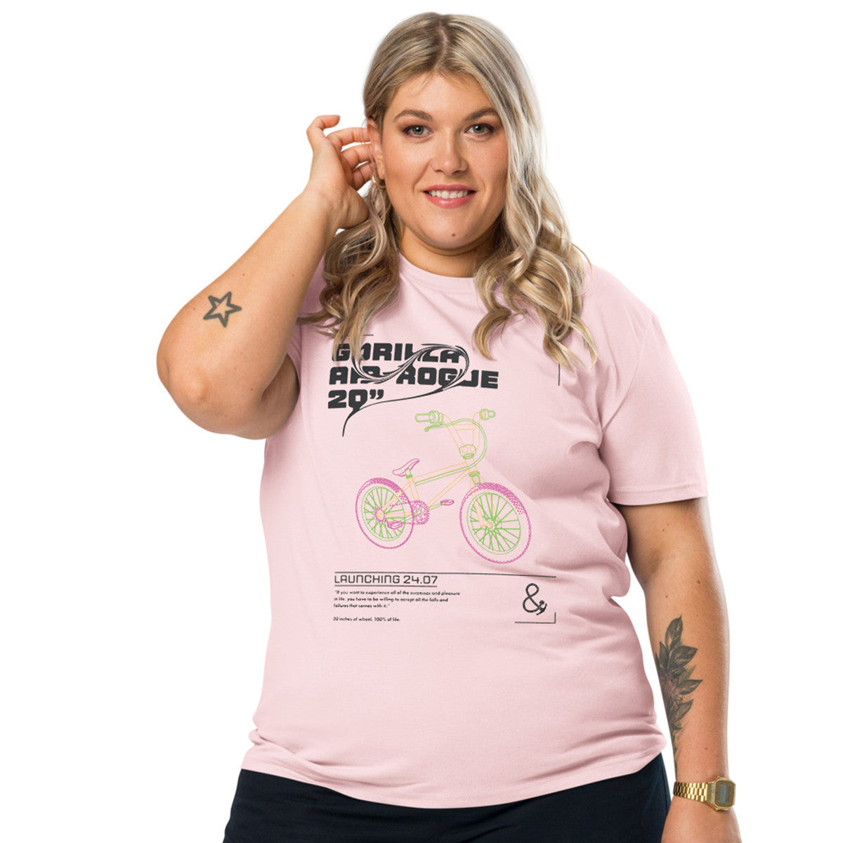 Gorilla Air-Rogue 20" Bike Archives Organic Cotton T-Shirt