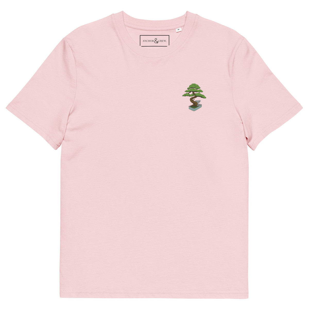 Bonsai Garden Dystopia Organic Cotton Embroidered T-Shirt