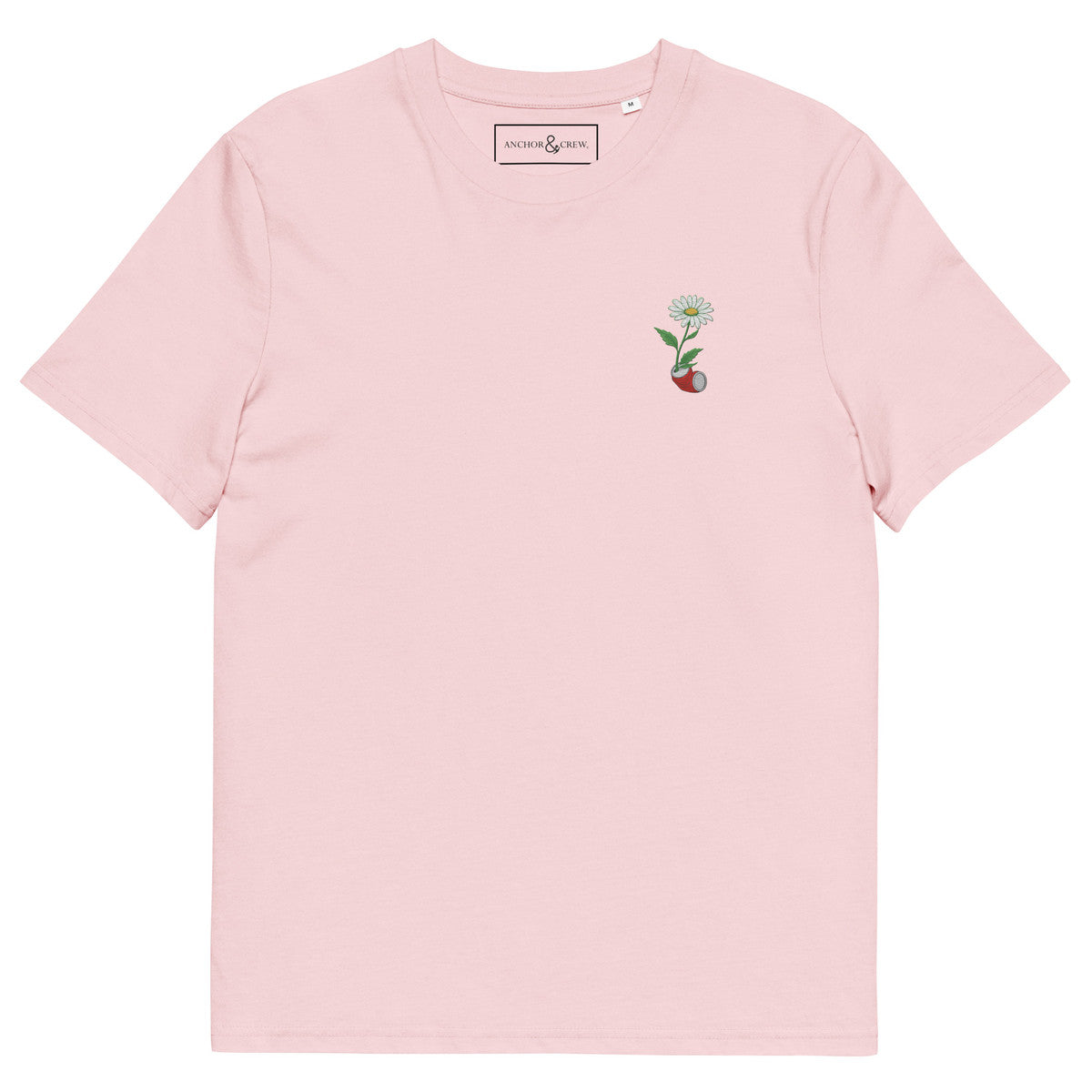 Daisy Garden Dystopia Organic Cotton Embroidered T-Shirt