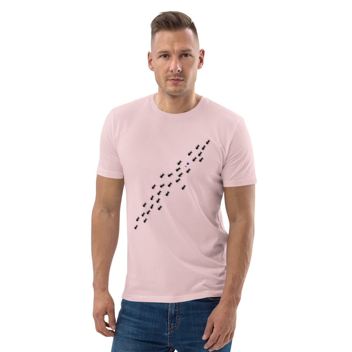 Ants Where's William Going? Organic Cotton T-Shirt