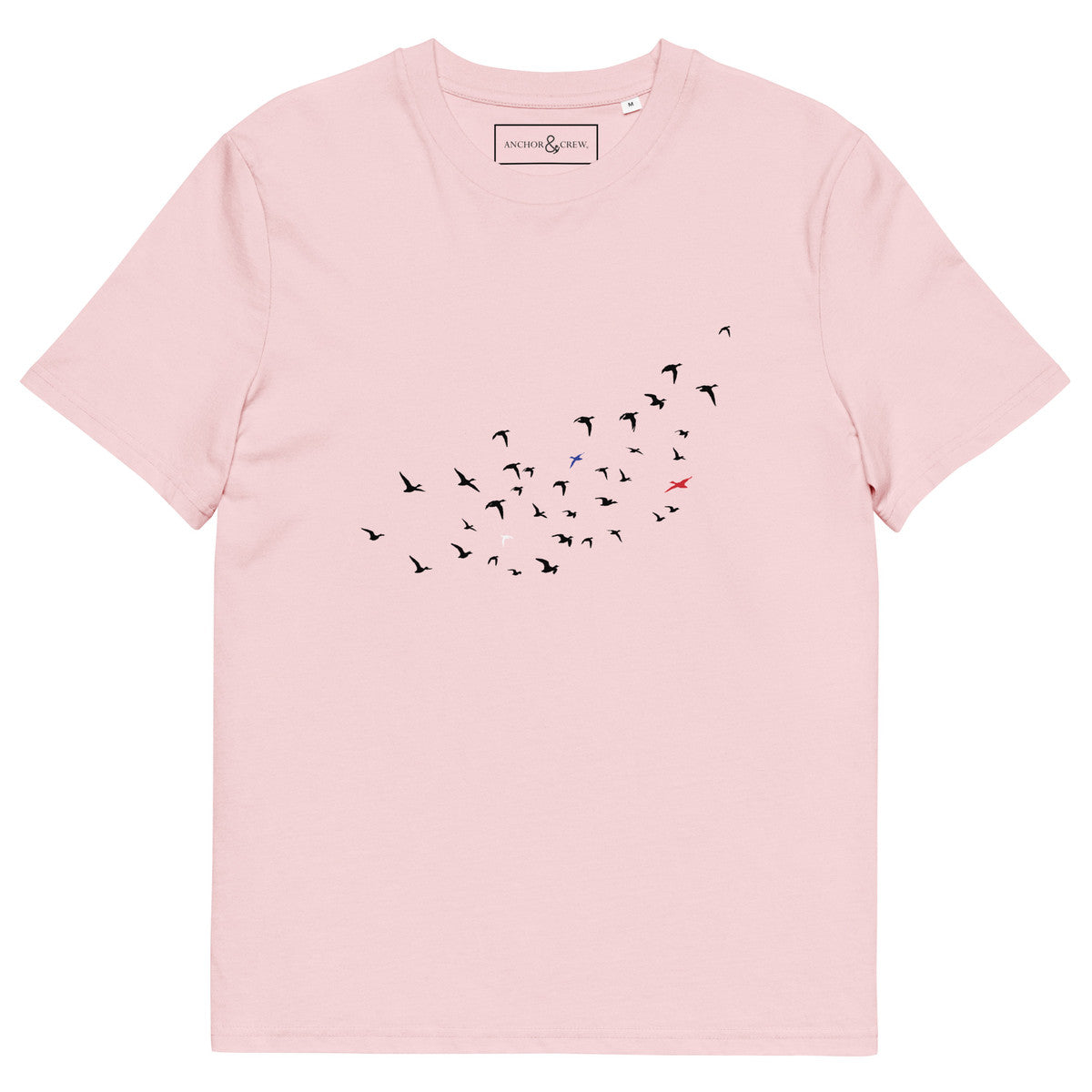 Birds Where's William Going? Organic Cotton T-Shirt