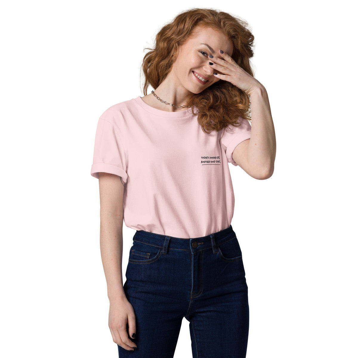 Koi Fish Another Good Day Organic Cotton T-Shirt