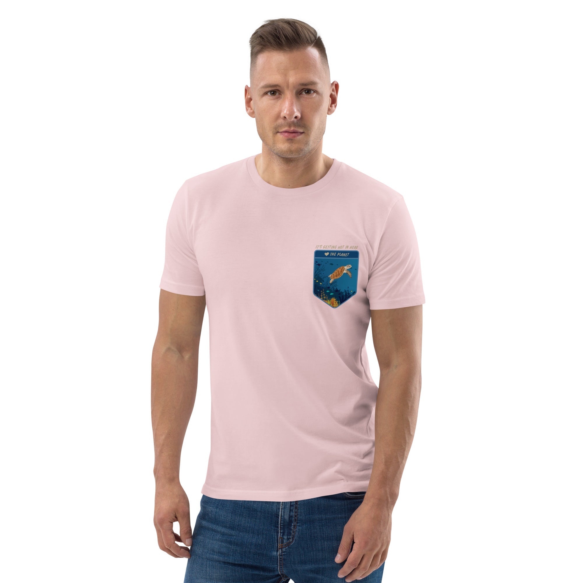 Think Ocean Turtle Love The Planet Organic Cotton T-Shirt