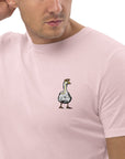 Dapper Duck Actual Life Organic Cotton Embroidered T-Shirt
