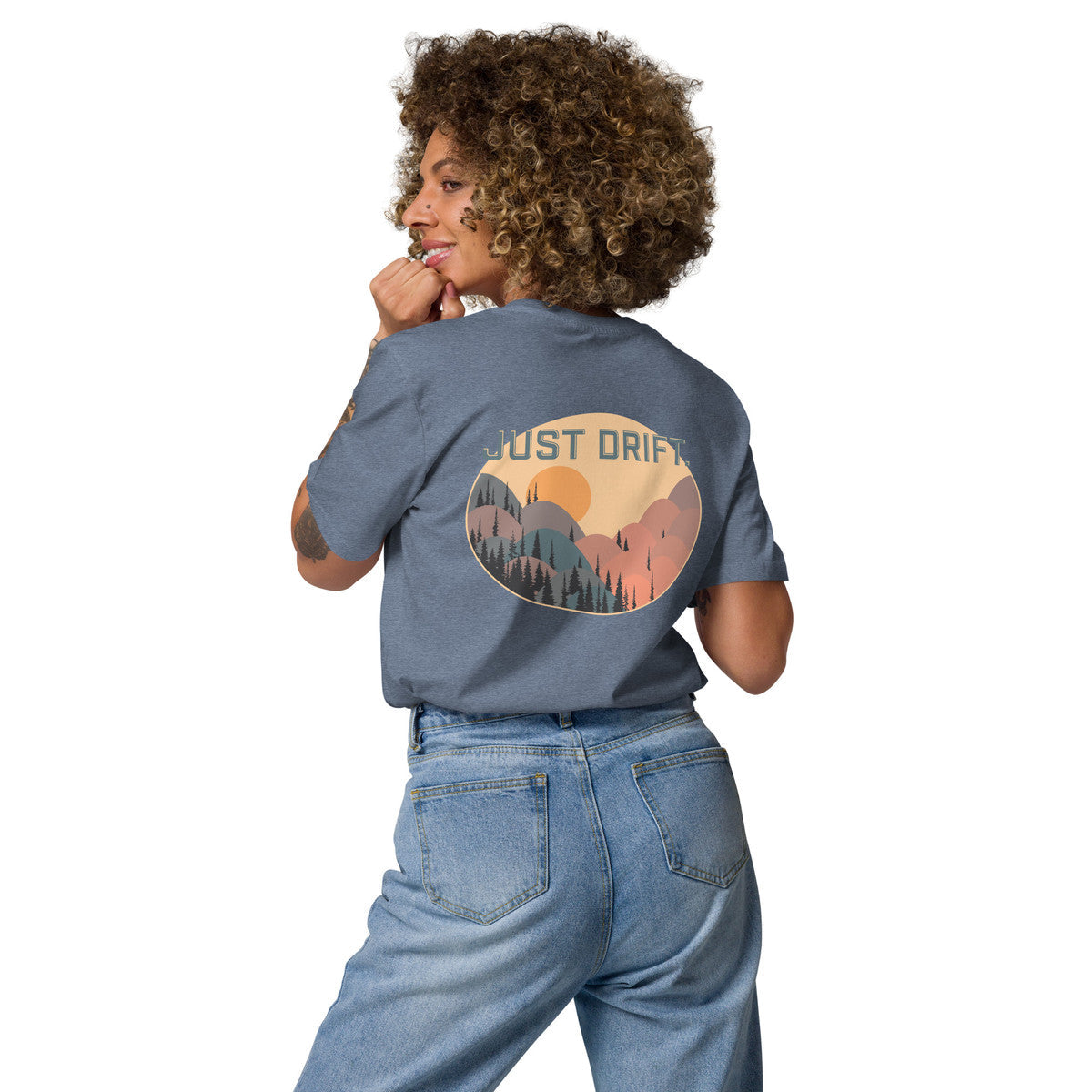 Just Drift. Seeker Organic Cotton T-Shirt