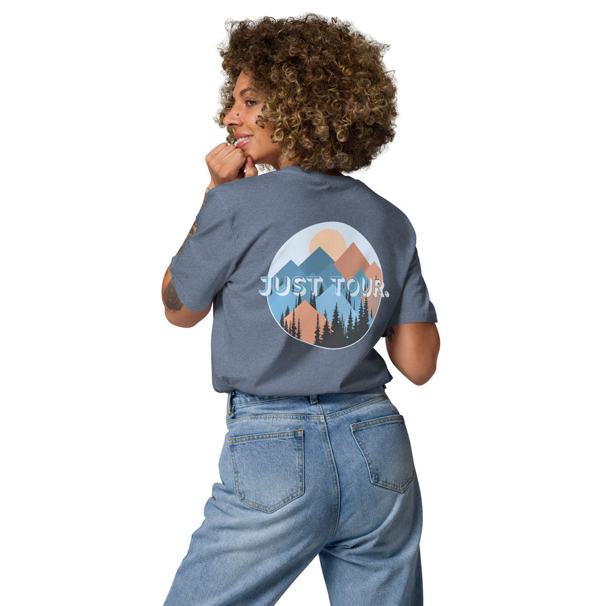 Just Tour. Seeker Organic Cotton T-Shirt