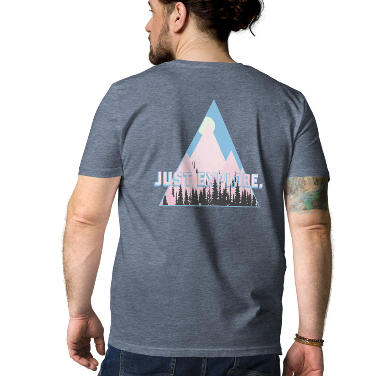 Just Explore. Seeker Organic Cotton T-Shirt