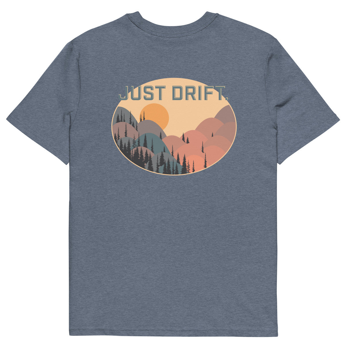 Just Drift. Seeker Organic Cotton T-Shirt