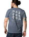 GUSTATORY Barcelona Coffee Scene Organic Cotton Embroidered T-Shirt