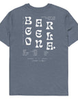 GUSTATORY Barcelona Coffee Scene Organic Cotton Embroidered T-Shirt