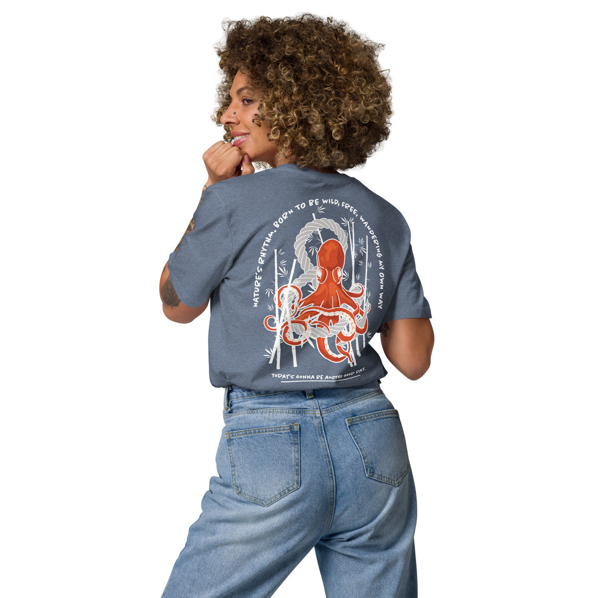 Octopus Another Good Day Organic Cotton T-Shirt