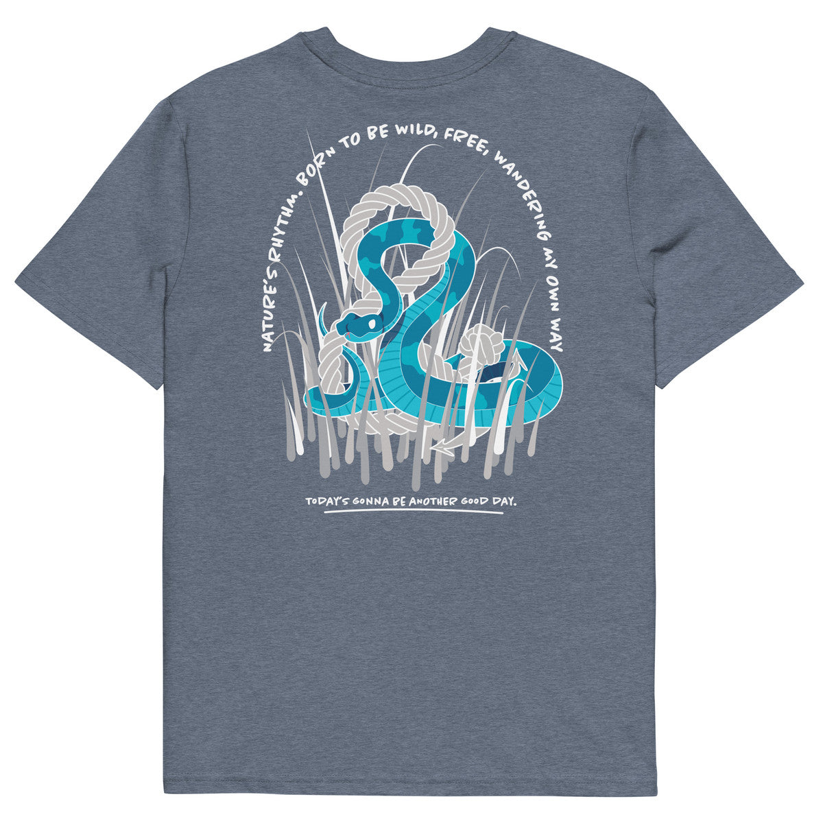 Snake Another Good Day Organic Cotton T-Shirt