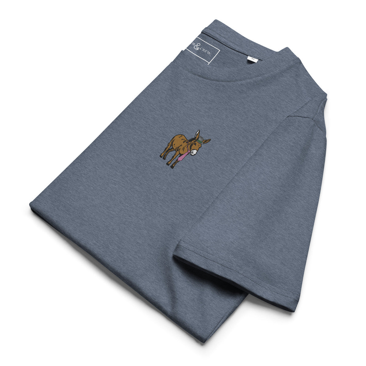 Smart Ass Actual Life Organic Cotton Embroidered T-Shirt