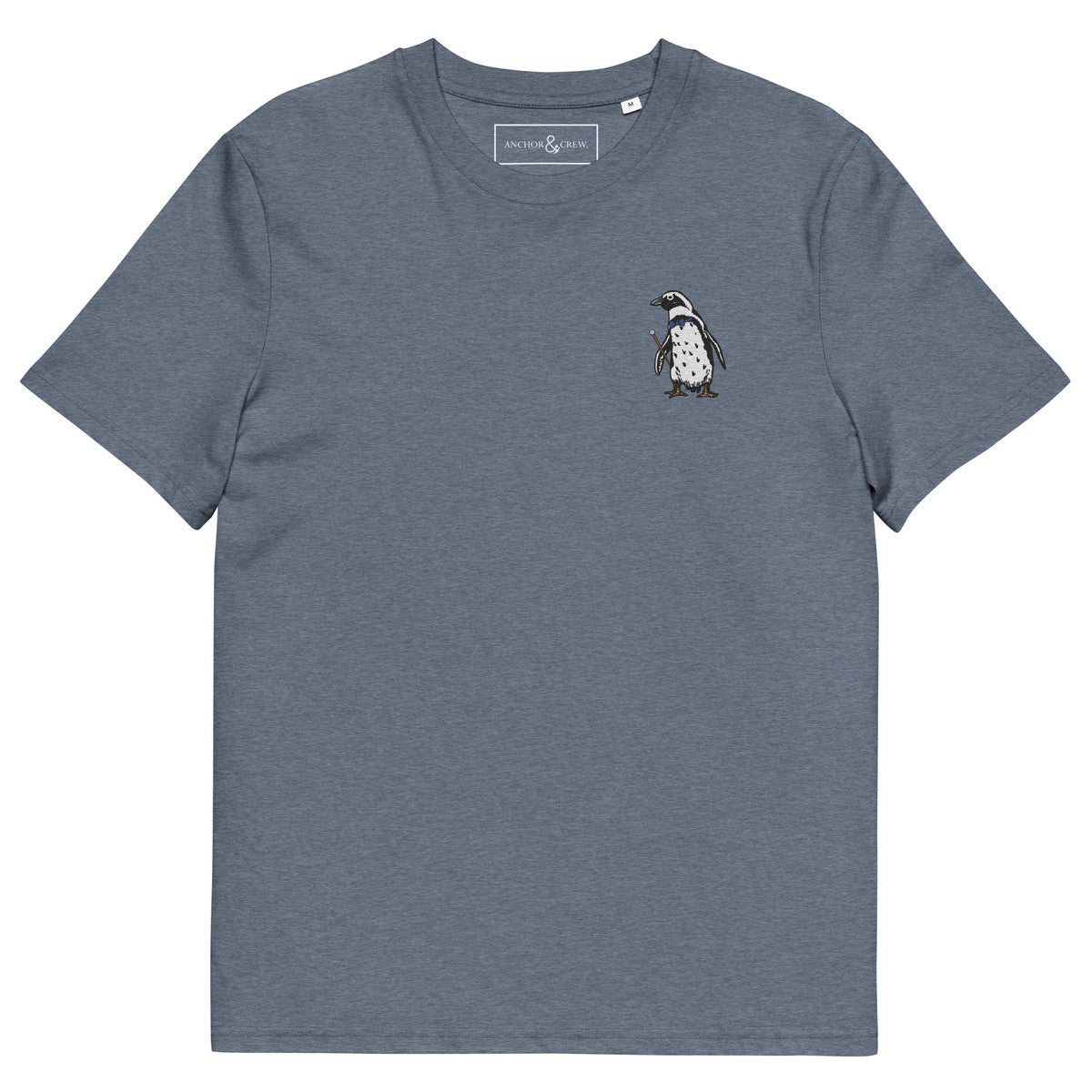 Penguin Suit Actual Life Organic Cotton Embroidered T-Shirt