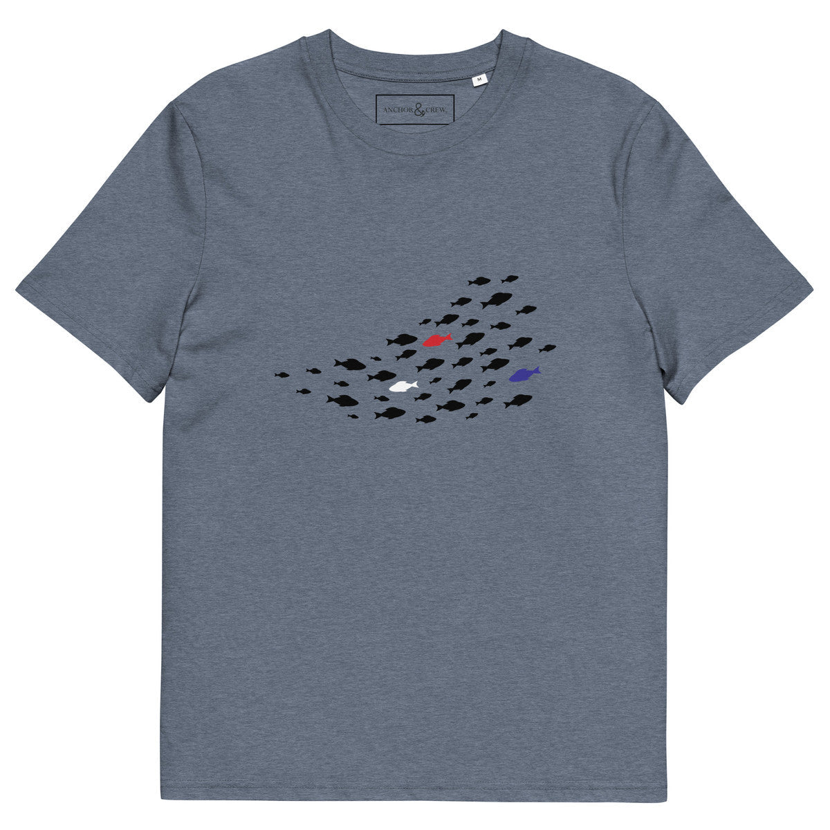 Fish Where's William Going? Organic Cotton T-Shirt