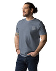 GUSTATORY Amsterdam Coffee Scene Organic Cotton Embroidered T-Shirt