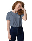 GUSTATORY Barcelona Coffee Scene Organic Cotton Embroidered T-Shirt