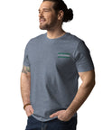GUSTATORY Have A Good Day Organic Cotton Embroidered T-Shirt