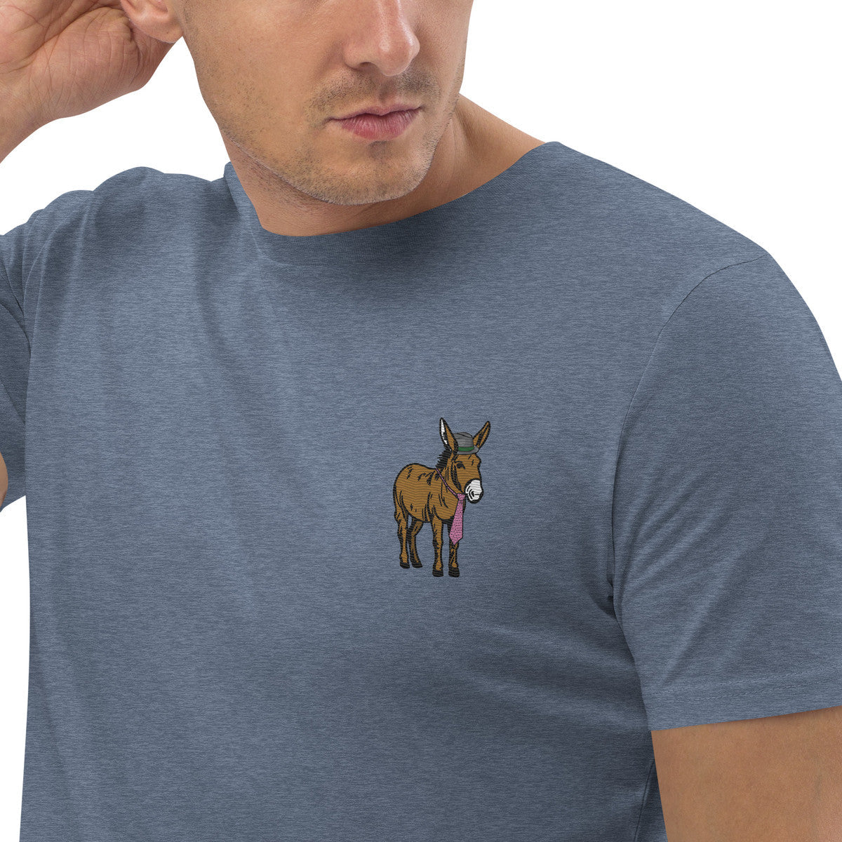 Smart Ass Actual Life Organic Cotton Embroidered T-Shirt