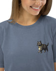Cool Cat Actual Life Organic Cotton Embroidered T-Shirt
