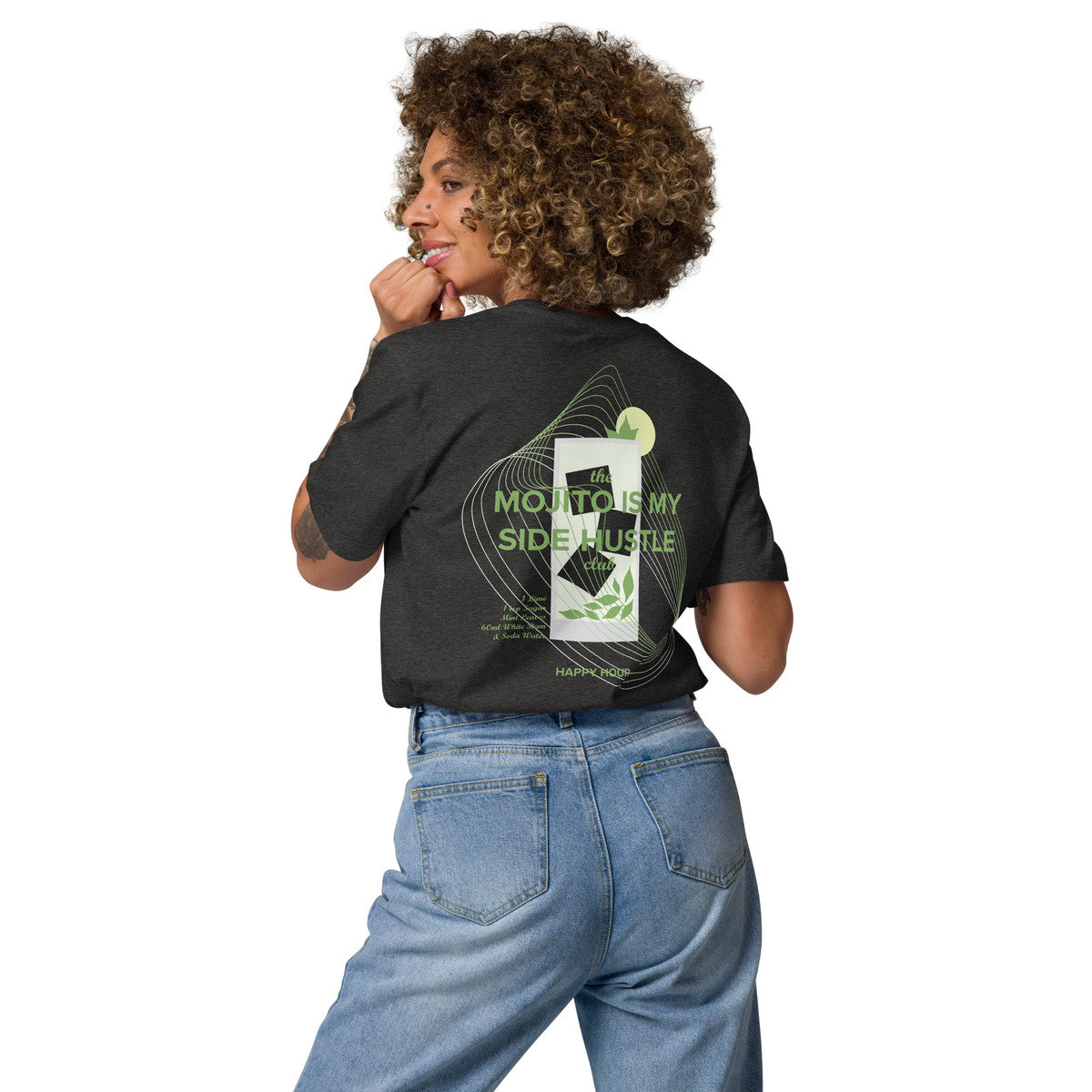 Mojito Is My Side Hustle Club Organic Cotton T-Shirt