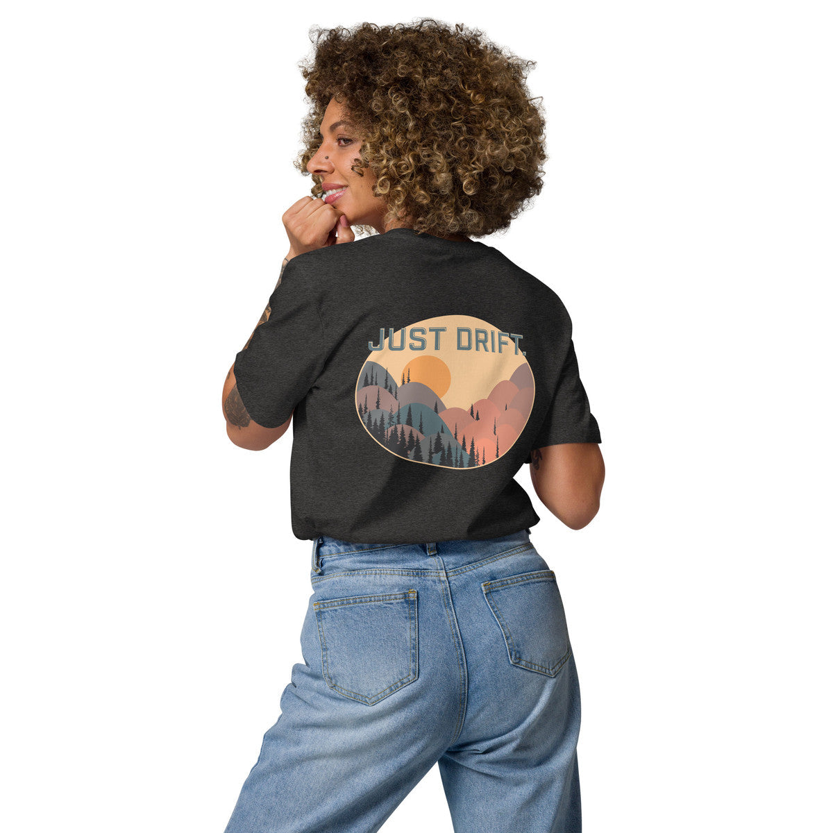 Just Drift. Seeker Organic Cotton T-Shirt